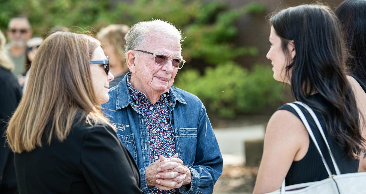 Guests at the Surack-Sweetwater Music Industry Building groundbreaking ceremony.